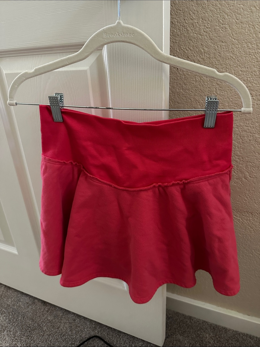 JoyLab Hot Pink Circle Skirt with Wide Waistband